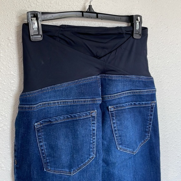 Isabel Maternity Skinny Jeans Blue Color Size 6/28R - Picture 3 of 13